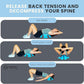 Thrival Arch Back Stretcher - Specialized Psoas Muscle Release Tool for Hip Flexor, Back, Glute, Iliacus, and Neck - Spine Decompressor, Trigger Point, and Myofascial Release – Blue