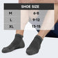 BAMBOO COOL Men's Ankle Socks Athletic Cushioned Moisture Wicking, Running Socks Arch Support Breathable, Heel Tab 8 Pack