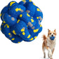 Upgrade Dog Balls Interactive Toys for Aggressive Chewers, Indestructible Tennis Durable Bouncy for Fetch Game, Lightweight Floating, Blue