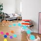100-Pack Cat Toy Balls – Soft Fuzzy Toys for All Cats to Play and Exercise Indoors (1.5 inch, Cat Toys Pro Collection)