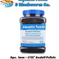 Aquatic Foods Inc. Axolotl Blackworm Pellets. 1mm-1/32 Sinking California Blackworm Micro Pellets for Baby Axolotl, Frogs, Shrimp, Salamanders, Newts, Snails…2-lbs 4oz Jar