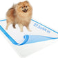 TidyFriend Dog Pee Pad Holder Tray Fits for 27.5” x 44” Wee Wee Pee Pads - Stable Grip, Raised Edges, Quick-Wipe Silicone Surface Dog Potty Tray Holder for Indoor Flooring Protection (White)