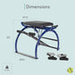 Moxxi Pilates Chair, Exercise Chair with Resistance Bands, Workout Equipment for Home Gym, Up to 250 lb Weight Capacity