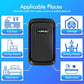 Air Ionizers (4 Pack）- Plug In Negative Ion Air Purifiers - Quiet Air Freshener for Home, Bedroom, Office, Basement - Portable Air Purifier Odor, Smoke, Dust, Pet Smell - Mini Air Cleaner Black