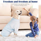 Dog Recovery Suit, Abdominal Wound After Surgery Wear, Anti Licking Bodysuit with Snaps, E-Collar & Cone Alternatives, Long Sleeve Dog Spay Surgical Onesie Prevent Shedding(3XL, Blue)