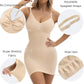 SHAPERX Strapless Shapewear Dress for Women Tummy Control Seamless Full Body Shaper Slip with Removable Straps