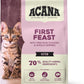 ACANA Dry Cat Food for Kittens, First Feast, Free Run Chicken and Whole Herring, 4lb