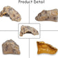 Reptile Hides Large Rock Reptile Cave Hideout Terrarium Habitat Decor Ornament Shelter for Snake Geckos Lizards Bearded Dragon Turtle Frogs Amphibians