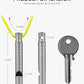 TISUR Titanium Emergency Whistle,120db Safety Whistle with Lanyard,Outdoor Survival Small Whistle for Life Saving,Hiking,Pets Training,Coach Sports