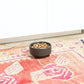 Waggo Uplift Ceramic Dog Bowl for Small Medium and Large Breeds - Heavyweight and Durable Pet Food and Water Dish Crock, Dishwasher Safe, Modern, Elevated Feeder (Teracotta, Medium)