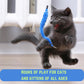 Smokey's Stash Interactive Cat Toy Wand 2pc Cat Fishing Pole Cat Toy for Indoor Cats with Feather and Funny Toy Refills to Drive Kittens Crazy