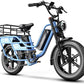1500W Electric Bike for Adults,48V 20/60Ah Removable Battery Max Range 80Miles & 30MPH Electric Bicycle,20''×4" Fat Tire Ebike,Adult Electric Bicycles for Commute Beach Snow,E-Bike UL Certified