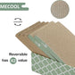 MECOOL Cat Scratching Board，5PC Cat Scratch Pad with Box，Reversible Corrugated Cat Scratcher Cardboard and Lounge Bed for Indoor Cats, Catnip
