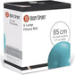 Body Sport Exercise Ball with Pump for Home, Gym, Balance, Stability, Pilates, Core Strength, Stretching, Yoga, Fitness Facilities, Desk Chairs