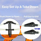 Beach Tent Pop Up Beach Sun Shade Tent with UPF 50+ UV Protection, Removable Floor Zippered Privacy & Ventilation Sun Shelter Family 3 to 4 Person