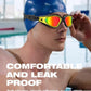 ZIONOR G1 Nava Super Anti-Fog Unisex Swim Goggles Mirror/Bright Smoke Lens