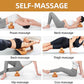 Psoas Release Tool,Neck Back Psoas Hip Hook Stretcher,Wood Therapy Massage Tools,with Adjustable 6 Massage Heads