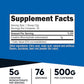 Nutricost Creatine Monohydrate Powder (Fruit Punch, 500 Gram)