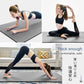 Thick Yoga Mat Non Slip, Large Size 72" L x 32" W x 0.6" TH, Premium Exercise & Fitness Mat with Carrying Strap and Bag, Workout Mats for Home
