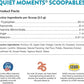 NaturVet Scoopables Quiet Moments Cat Calming Aid - Promotes Calm with Stressful Events Storms, Fireworks, Travel, Separation Anxiety - Cat Health Supplement w/Melatonin - Salmon Flavored | 5.5oz Bag