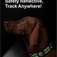 TagME Airtag Dog Collar,Waterproof Reflective Pet Collar with Airtag Holder,Soft Padded and Double D-Rings for Extra Large Dogs,Green
