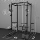 Eonfit E2 Power Cage，1500LB Squat Rack with Cable Crossover System.Multi-Function Power Rack for Home Gum.All-in-One Squat Rack with More Training Attachments