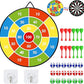 29 Inches Dart Board for Kids，Kids Large Dart Board with Sticky Balls and Darts，Indoor/Outdoor Sport Party Fun Games Toys Birthday Gifts for 3 4 5 6 7 8 9 10 11 12+Year Old Boys Girl