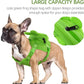 IDOMIK Dog Backpack Harness, No-Pull Dog Backpack with D-Ring for Small Medium Dogs, Cute Self Carrier Backpack for Dogs to Wear, Adjustable Dog Harness Backpack for Traveling Camping Hiking, Frog, S