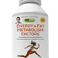 ANDREW LESSMAN Energy and Fat Metabolism Factors - 180 Capsules - Promotes Optimum Fat and Energy Metabolism, with Carnitine, Green Tea, Guarana, Ginseng, B-Complex. Easy to Swallow Capsules