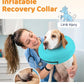 Supet Inflatable Dog Cone Collar for Large Medium Small Dogs, Soft Cone Collar for Dogs Cats, ECollar Doggie Neck Donut Dog Cone Alternative After Surgery