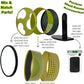 Silent Runner 12" Wide + Cage Attachment - Silent, Fast, Durable Exercise Wheel - Sugar Gliders, Degus, Rats, Hedgehogs, Prairie Dogs & Small Pets