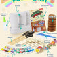 RGBDOT Kids Gardening Set Paint and Plant Stoneware Flower Growing Kit with 6 Pots and Gardening Tools Arts and Crafts for Kids Ages 8-12 Best Children’s Day Gift for Girls Boys Ages 5 6 7 8 9 10