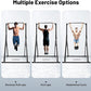 Foldable Power Tower Pull Up Bar Dip Station, 200kg/440.92lbs Triangular Pull Up Bar Station Adjustable, Multi-Function Strength Training Fitness Equipment for Home Gym