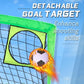 Kids Soccer Goal for Backyard, 6x4 9x5 FT Portable Soccer Nets Pop Up with Ball, Agility Ladder, Cones, Target & Carry Bag for Toddler Youth Outdoor Indoor Training Practice Sports Games Play