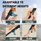 Trekking Poles Lightweight Collapsible Hiking Poles Folding Aluminum Walking Sticks 2 Pack Walking Sticks for Hiking