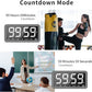 VOCOO Digital Kitchen Timer with 7.8” Extra Large Display, Magnetic LED with 3 Brightness, 4 Alarms and 3 Volume Levels, Battery Powered Countdown Count Up Timer for Cooking, Classroom, Home Gym