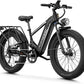 LEONX M2 Pro Electric Bike,1800W Motor Electric Bike for Adults, 26'' x 4.0'' Fat Tire Ebike with 48V 17.5AH Battery, 36MPH 85Miles Long Range Electric Mountain Bike, Up to 110 Nm
