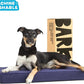 Barkbox Orthopedic Dog Bed with Memory Foam, Premium Comfort for Dogs and Puppies, Dog Bed for Joint Relief and Restful Sleep, Durable and Easy to Clean - Navy, Medium