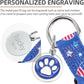 PUPTECK No Pull Dog Harness Soft Adjustable Basic Nylon Step in Puppy Vest Outdoor Walking with ID Tag, American Flag, M