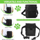 Dog Treat Pouch with Magnetic Closure, Treat Pouches for Pet Training, Large Dog Treat Training Pouch and Dog Clicker, Dog Training Treat Pouch Built-in Poop Bag Dispenser, Hands-Free Snack