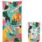 Dock & Bay Beach Towel - Quick Dry, Sand Free - Compact, Lightweight - 100% Recycled - Includes Bag - Havana Cabana - Set of 4 - Large (160x90cm, 63x35)