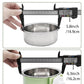 kathson Crate Dog Bowl, Removable Stainless Steel Hanging Pet Cage Bowl Food & Water Feeder Coop Cup for Cat, Puppy, Birds, Rats, Guinea Pigs 6pcs Large(2×Blue,2×Green,2×Pink)