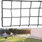 Soccer Backstop Net, High Impact Barrier Net, Nylon Practice Sports Netting 10x20ft/10x30ft/10x40ft (Installation Rope Included)