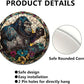 Lygond Metal Gorilla Bar Sign - Circular Stained Glass, 88 Inches