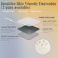 iStim TENS EMS Muscle Stimulator, EV-906 for Pain Relief and Muscle Strengthening, Japanese Gelled Electrodes Included