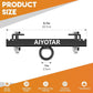 I Beam Clamp Hanger Mount, Heavy Duty Steel Beam Clamp, Heavy Punching Boxing Bag Hanger 5600LB Maximum Bearing Capacity H beam clamp hanger for Boxing Muay Thai MMA Training Gym Swing Trapeze Hammock