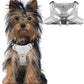 BARKBAY Dog Harness, Reflective Adjustable No Pull Harness, Breathable Soft, Grey, XXS