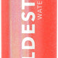 Coldest Insulated Water Bottle with Straw Lid - Stainless Steel Metal Insulated Bottle for Men & Women (Mars Red Glitter, 18 oz)