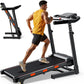 8.7MPH Walking Pad Treadmill for Home with Incline, 3.5HP Real Brushless Treadmill with Incline 350 lb Capacity, Double Deck Running Desk Treadmills Support App and Pre-Set Mode