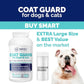 Coat Guard Dry Shampoo for Dogs and Cats - Extra Large 2 lbs Jar, Dog Dry Shampoo Powder, Waterless Dog Shampoo, Anti Itch Relief, Cedar Scented, Anti Dandruff, Hot Spots, Nature's Pure Edge